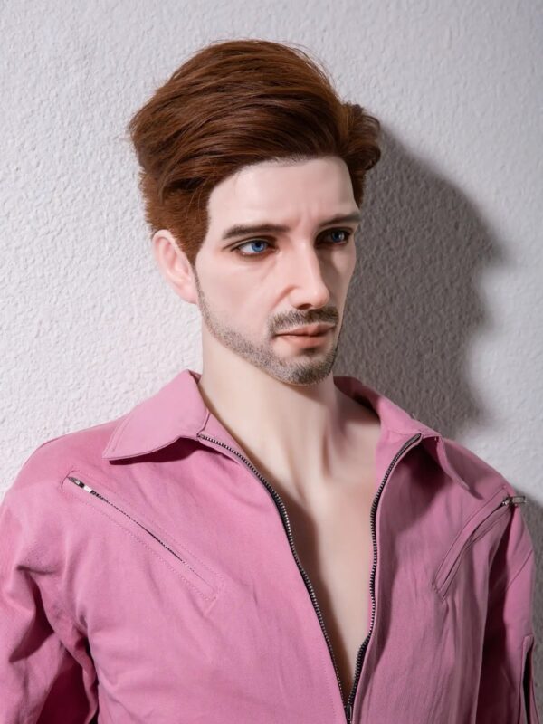 F4609-175cm/5ft9-58kg Femboy Full Size Silicone Head Sex With Male Sex Doll | Qita doll - Image 7