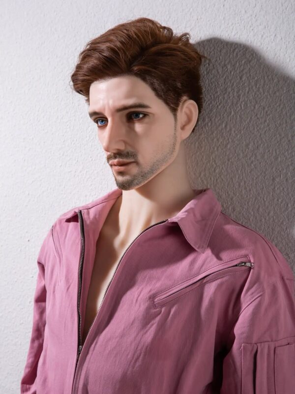 F4609-175cm/5ft9-58kg Femboy Full Size Silicone Head Sex With Male Sex Doll | Qita doll - Image 6