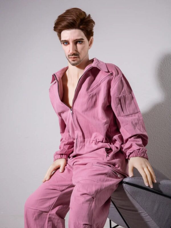 F4609-175cm/5ft9-58kg Femboy Full Size Silicone Head Sex With Male Sex Doll | Qita doll - Image 8