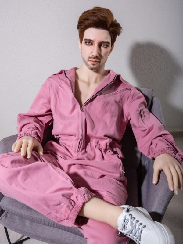 F4609-175cm/5ft9-58kg Femboy Full Size Silicone Head Sex With Male Sex Doll | Qita doll - Image 5