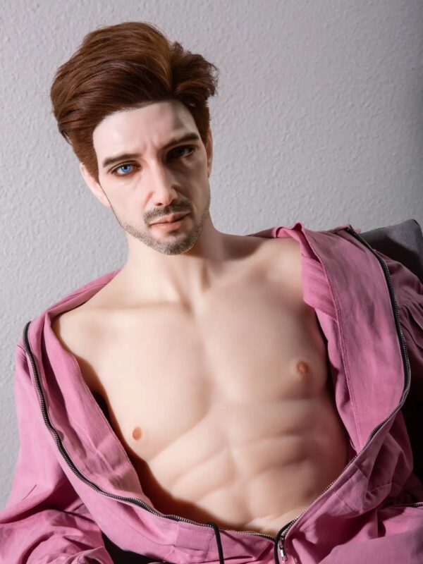 F4609-175cm/5ft9-58kg Femboy Full Size Silicone Head Sex With Male Sex Doll | Qita doll - Image 11