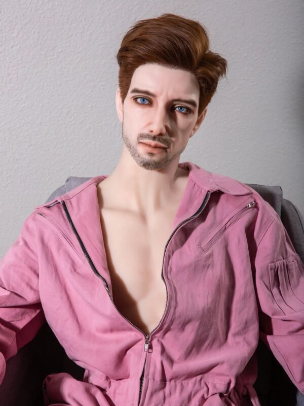 F4609-175cm/5ft9-58kg Femboy Full Size Silicone Head Sex With Male Sex Doll | Qita doll - Image 3