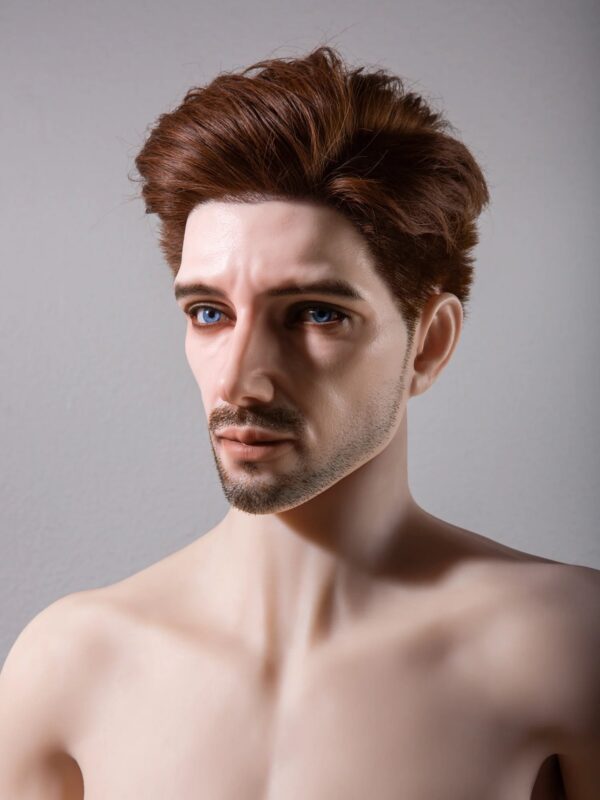 F4609-175cm/5ft9-58kg Femboy Full Size Silicone Head Sex With Male Sex Doll | Qita doll - Image 12