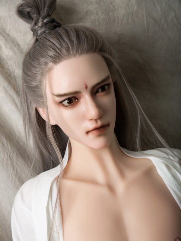 F4608-165cm/5ft5-40kg Femboy Full Size Sex With Silicone Head Male Sex Doll | Qita doll - Image 11