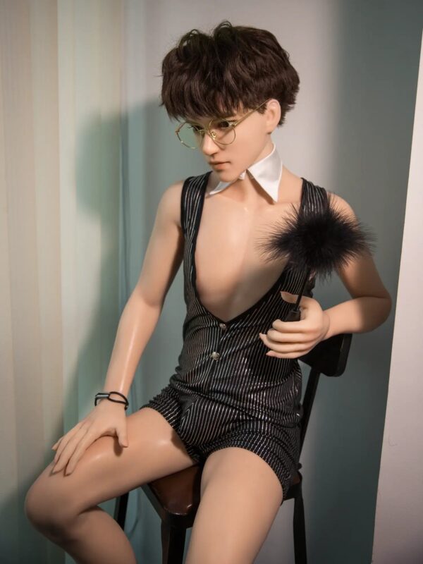 F4610-165cm/5ft5-36.5kg Femboy Full Size Sex With Silicone Male Sex Doll | Qita doll - Image 7
