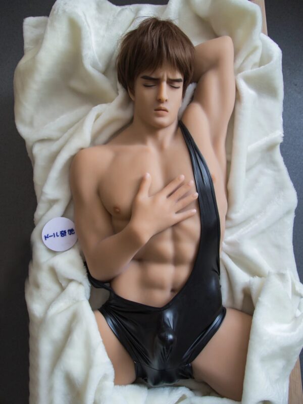 T701-94cm/3ft1(25kg)  Femboy TPE Head Real Life Gay Male Sex Doll Torso For Men| Qita doll - Image 3