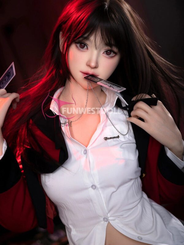 F3908-159cm(5.2ft)-37kg A Cup Asian Alice Realistic Silicone Sex Doll｜Fun West Doll
