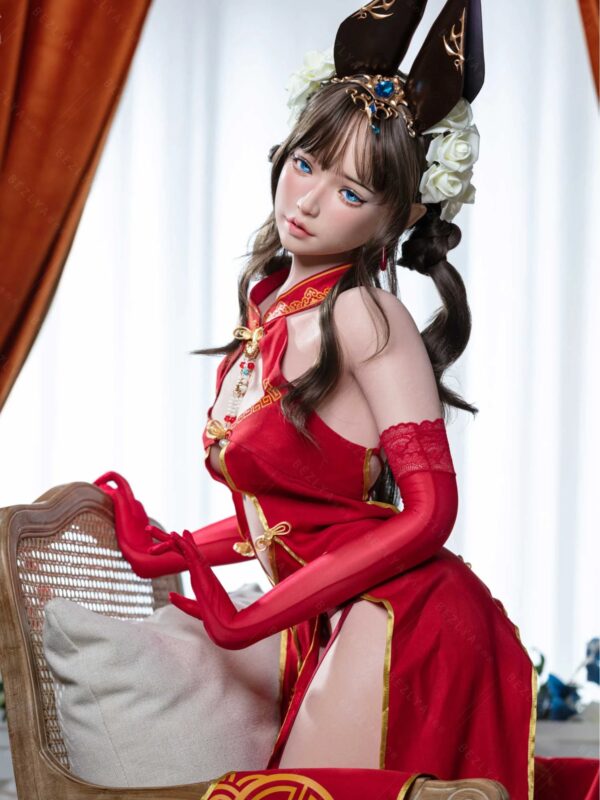 F5947-155Rcm(5.12ft)-32.5kg 2.2 A Cup Silicone Adult Asian Sex Doll｜Bezlya Doll - Image 12