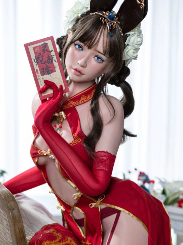 F5947-155Rcm(5.12ft)-32.5kg 2.2 A Cup Silicone Adult Asian Sex Doll｜Bezlya Doll - Image 13