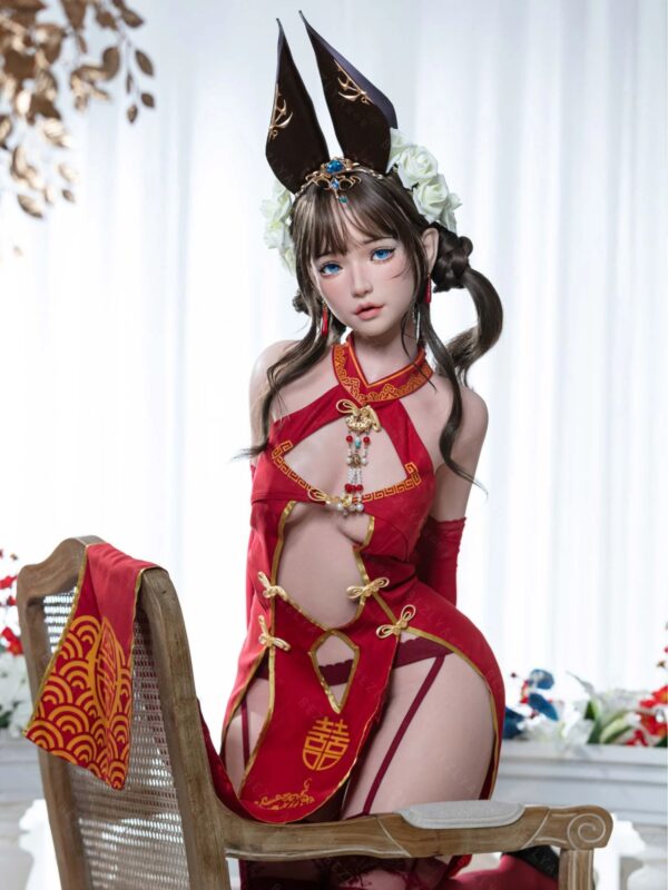 F5947-155Rcm(5.12ft)-32.5kg 2.2 A Cup Silicone Adult Asian Sex Doll｜Bezlya Doll - Image 2