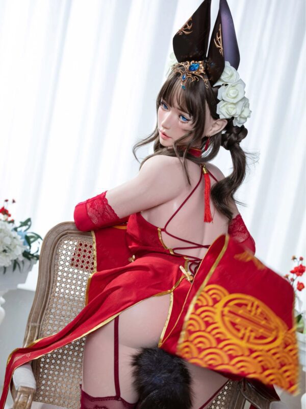 F5947-155Rcm(5.12ft)-32.5kg 2.2 A Cup Silicone Adult Asian Sex Doll｜Bezlya Doll - Image 11