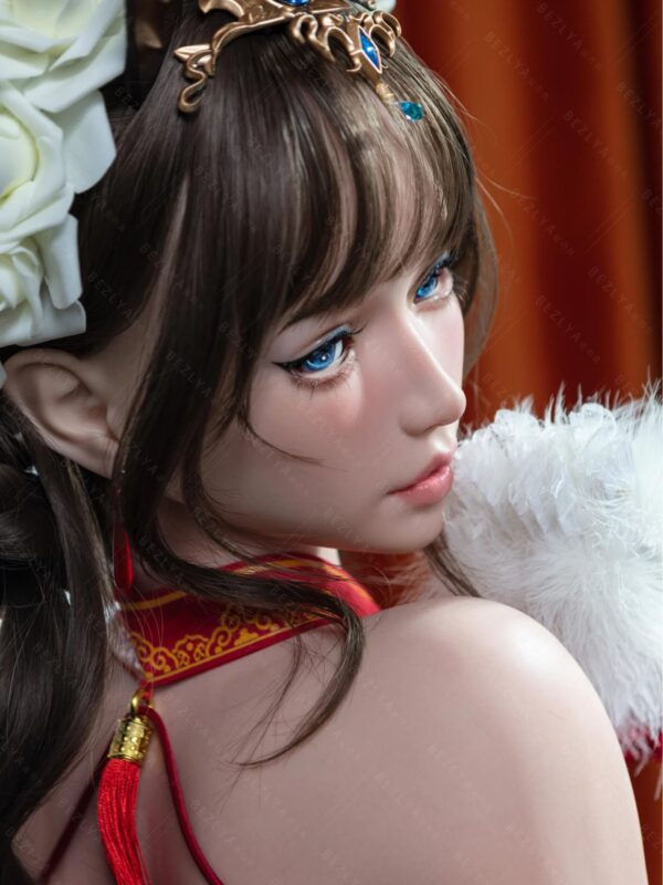F5947-155Rcm(5.12ft)-32.5kg 2.2 A Cup Silicone Adult Asian Sex Doll｜Bezlya Doll - Image 6