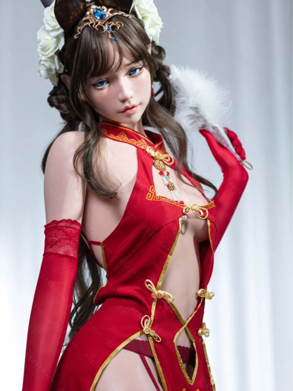 F5947-155Rcm(5.12ft)-32.5kg 2.2 A Cup Silicone Adult Asian Sex Doll｜Bezlya Doll - Image 7