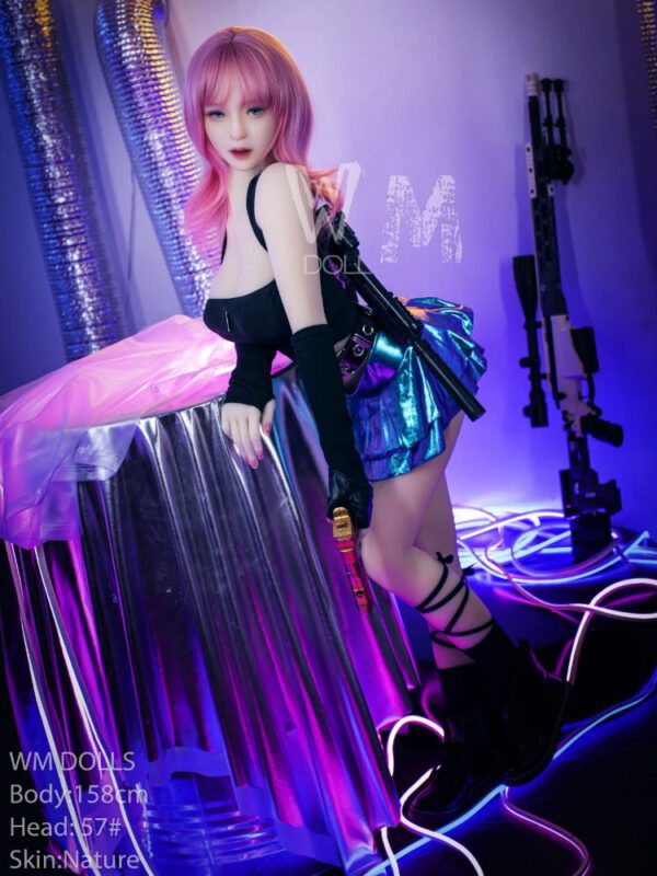 F4250-158cm(5ft2)-31kg D Cup Asian Anime Fantasy TPE  Sex Doll|WM Doll - Image 5