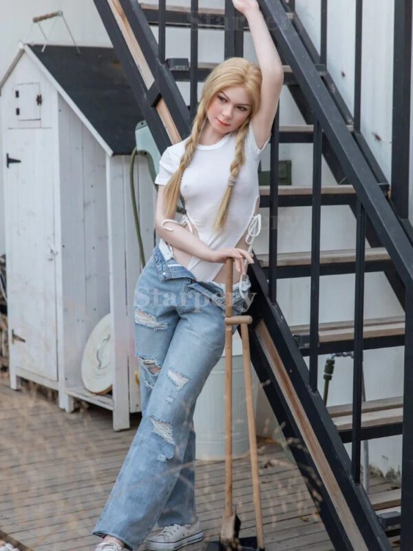 F520-171cm/5ft6 A Cup Small Breast Thin Silicone Sex Doll｜Starpery Doll - Image 8