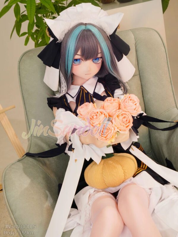 F4247- 159cm(5.2ft) -27kg B Cup Anime TPE Sex Doll Hentai丨WM Doll - Image 3