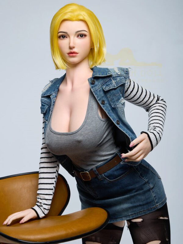F2244-159cm(5.2ft)-45kg F Cup S41 Hot Sexy Realistic Robot Anime Silicone Sex Doll｜Irontech Doll - Image 2