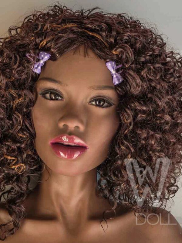 F4311- 168cm(5.5ft)-28kg A Cup Black TPE Sex Doll丨WM Doll - Image 5