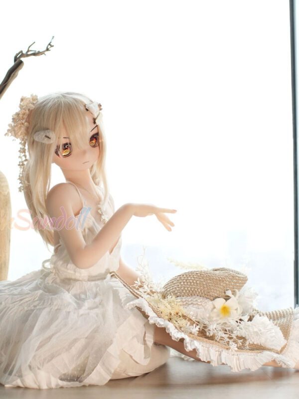 F4246- 150cm(4.9ft)-25kg  A Cup Flat Chest Anime TPE Hentai Sex Doll丨WM Doll - Image 8
