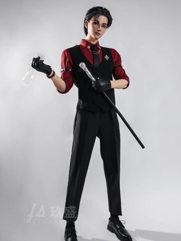 F5689—185cm/6ft1-45kg Gavin 7.09in Dildo Premium Silicone Head Femboy Male Sex Doll for Roleplay & Fetish Scenarios | Jiusheng Doll - Image 16