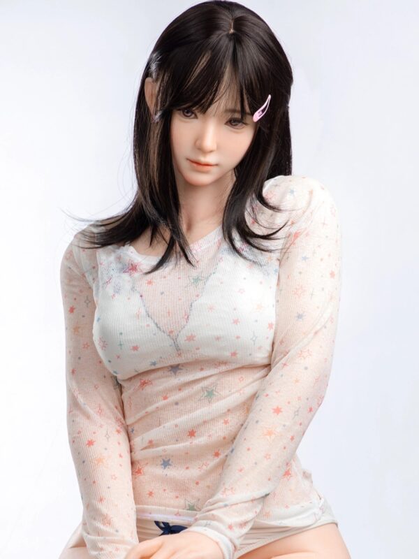 F5786—161cm/5ft3-38kg A Cup Silicone Asian Chinese Sex Doll  | Firefly Diary