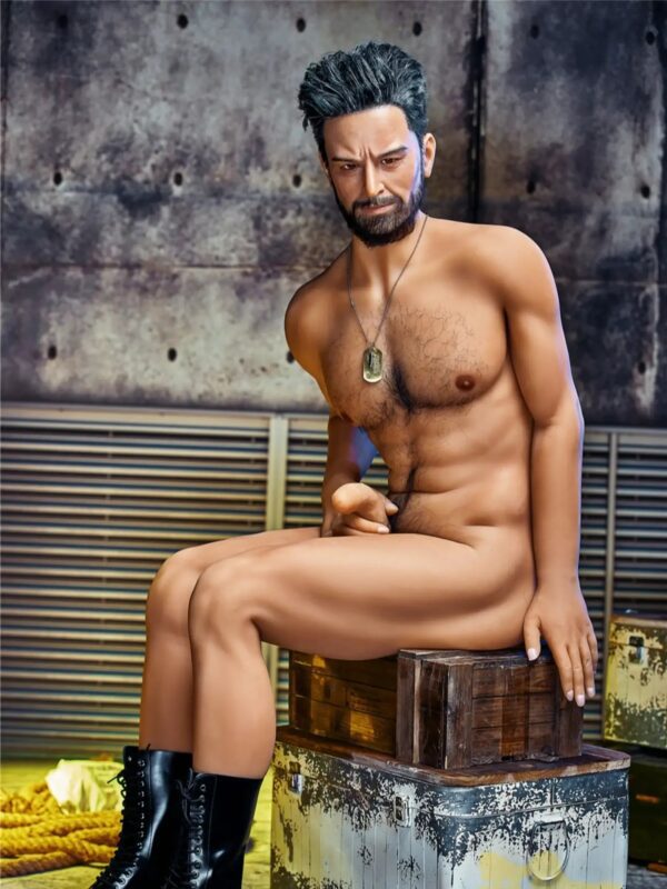 F4573-175cm(5ft7)-50kg TPE Body Femboy  toy masturbator Full Thrusting Male Sex Dolls -Irontech Doll - Image 5
