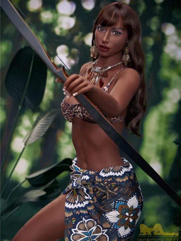 F1968K-175cm(5.7ft) E Cup Zara Black real life ebony Sex Doll｜Irontech Doll - Image 2