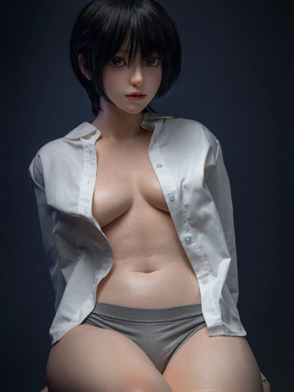 F5736—151cm/4ft9-34kg A Cup Silicone Asian Chinese Sex Doll  | Firefly Diary - Image 4