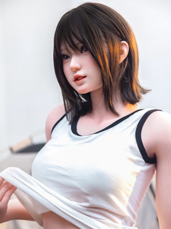 F5787—161cm/5ft3-38kg A Cup Silicone Asian Chinese Sex Doll  | Firefly Diary - Image 5