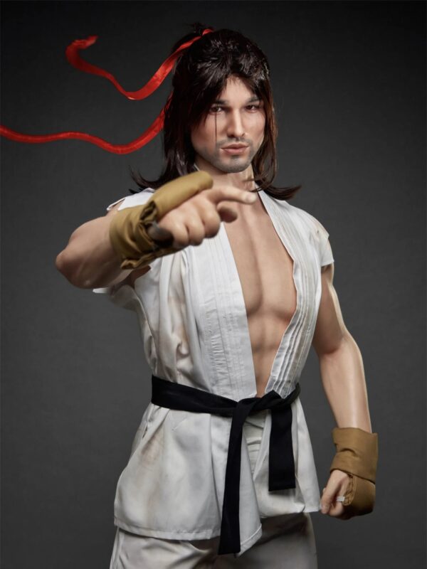 F234-176cm/ 5ft9-40kg Street Fighter Femboy Silicone Male Anime Sex Doll -Irontech Doll - Image 7