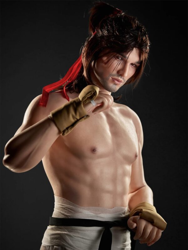 F234-176cm/ 5ft9-40kg Street Fighter Femboy Silicone Male Anime Sex Doll -Irontech Doll - Image 10
