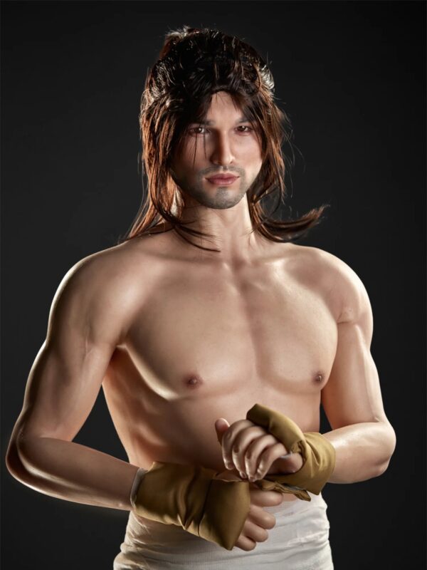 F234-176cm/ 5ft9-40kg Street Fighter Femboy Silicone Male Anime Sex Doll -Irontech Doll - Image 2