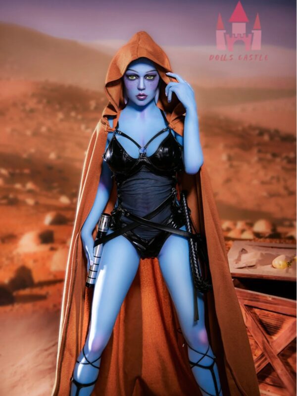 F4829-156cm-36kg E Cup ELF Fantasy TPE Big Booty Sexual Blue Alien Sex Doll【IN Stock 】｜Castle Doll - Image 8