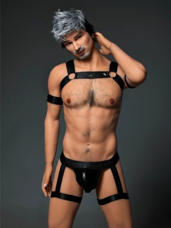 F4551-175cm/5ft8-50kg Kevin Mature Power Guy TPE Male Sex Dolla- Irontech Doll - Image 7