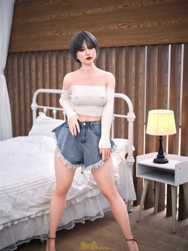 F1203-152cm/5ft A Cup Voluptuous Japanese Silicone Sex Doll｜Irontech Doll - Image 2