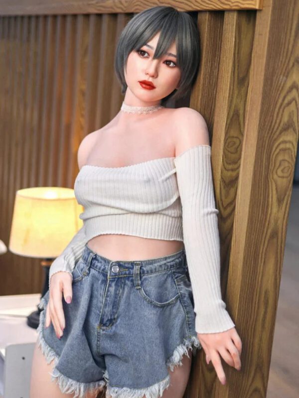 F1203-152cm/5ft A Cup Voluptuous Japanese Silicone Sex Doll｜Irontech Doll