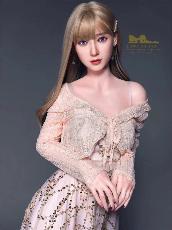 F1200-152cm/5ft A Cup Candy Japanese Flat Chest Silicone Sex Doll  ｜Irontech Doll - Image 8