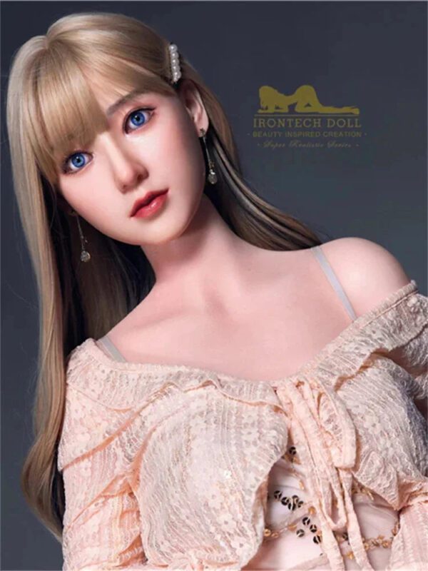 F1200-152cm/5ft A Cup Candy Japanese Flat Chest Silicone Sex Doll  ｜Irontech Doll - Image 9