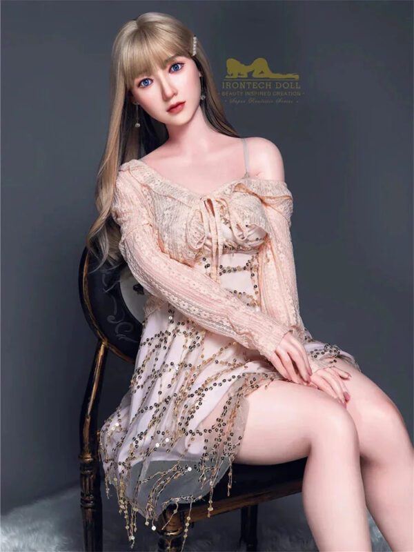 F1200-152cm/5ft A Cup Candy Japanese Flat Chest Silicone Sex Doll  ｜Irontech Doll