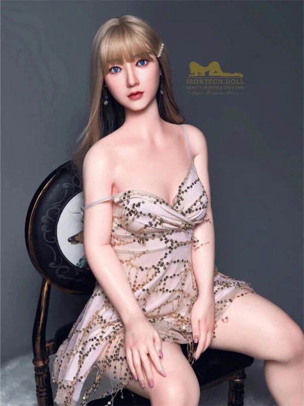 F1200-152cm/5ft A Cup Candy Japanese Flat Chest Silicone Sex Doll  ｜Irontech Doll - Image 10