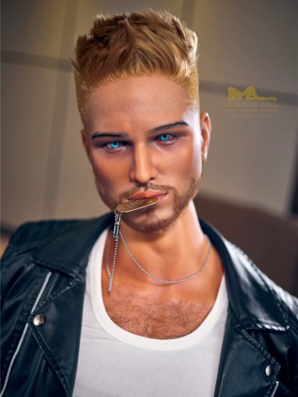 F4549-176cm-40kg Strong Realistic Femboy toy  masturbator Silicone Best Male Sex Doll For Women | Irontech Doll - Image 7