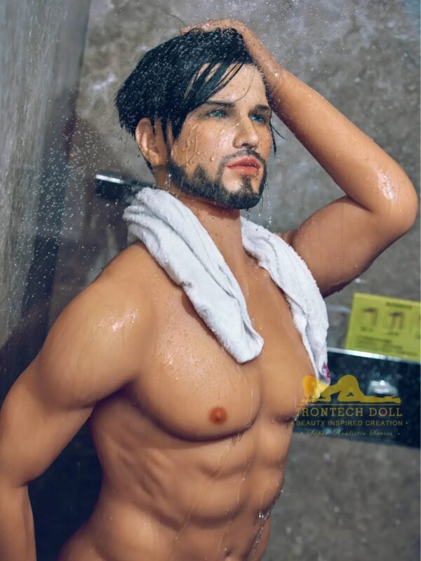 F4572-162cm(5ft3)-49kg Kevin TPE Body Femboy toy masturbator Male And Female Sex Dolls -Irontech Doll - Image 8