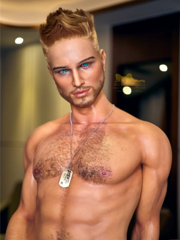 F4549-176cm-40kg Strong Realistic Femboy toy  masturbator Silicone Best Male Sex Doll For Women | Irontech Doll - Image 12