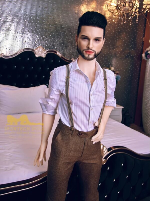 F4571-162cm(5ft3)-49kg Kevin TPE Body Femboy  toy masturbator Male Sex Doll For Sale Custom-Irontech Doll - Image 11