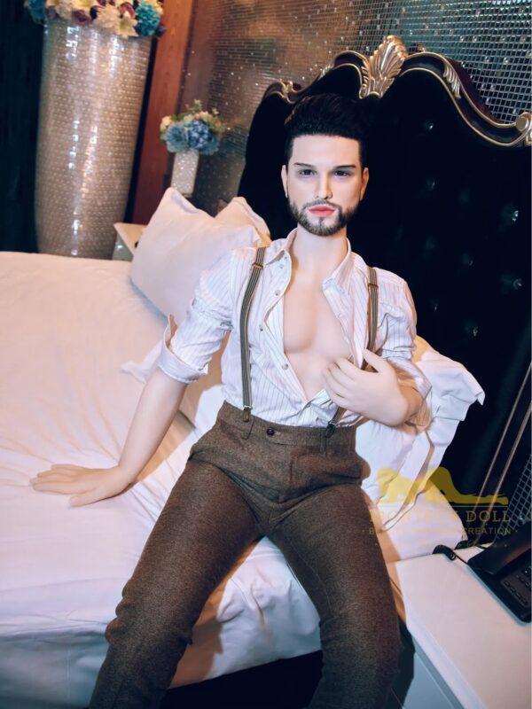 F4571-162cm(5ft3)-49kg Kevin TPE Body Femboy  toy masturbator Male Sex Doll For Sale Custom-Irontech Doll - Image 12