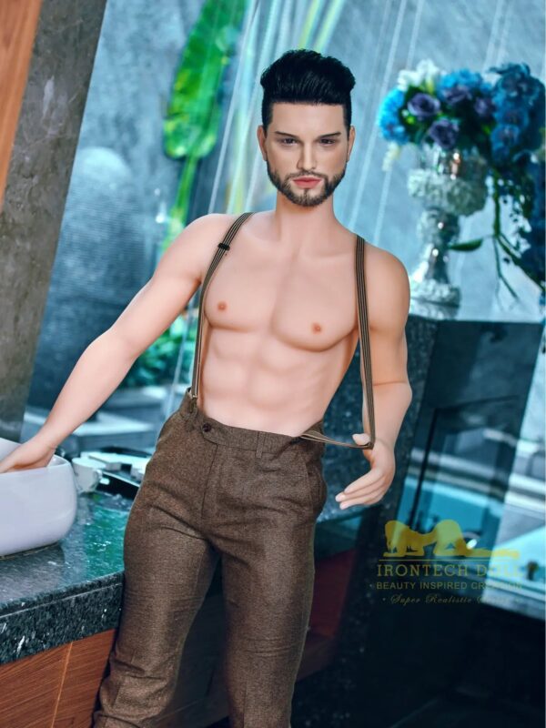 F4571-162cm(5ft3)-49kg Kevin TPE Body Femboy  toy masturbator Male Sex Doll For Sale Custom-Irontech Doll - Image 17