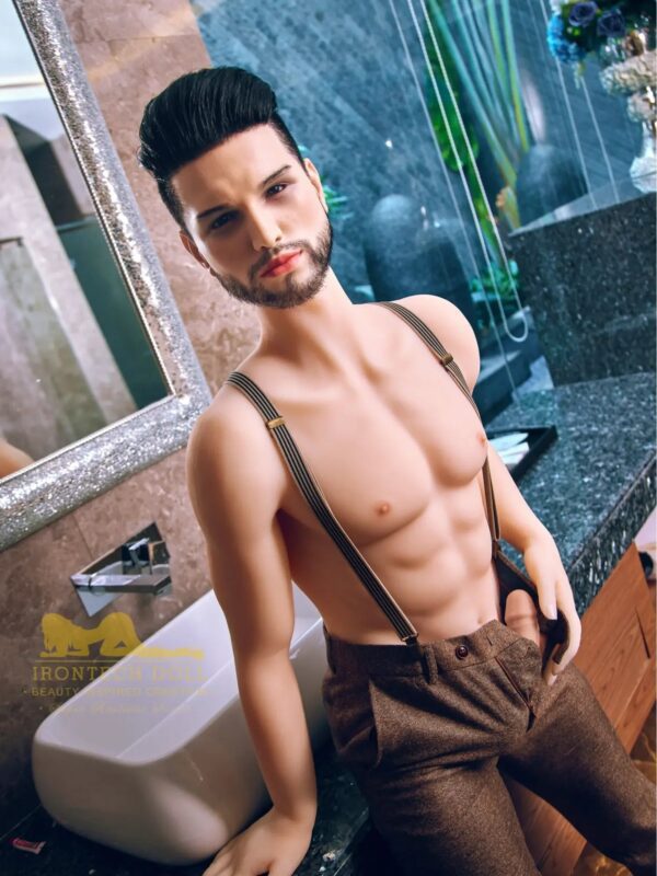 F4571-162cm(5ft3)-49kg Kevin TPE Body Femboy  toy masturbator Male Sex Doll For Sale Custom-Irontech Doll - Image 13