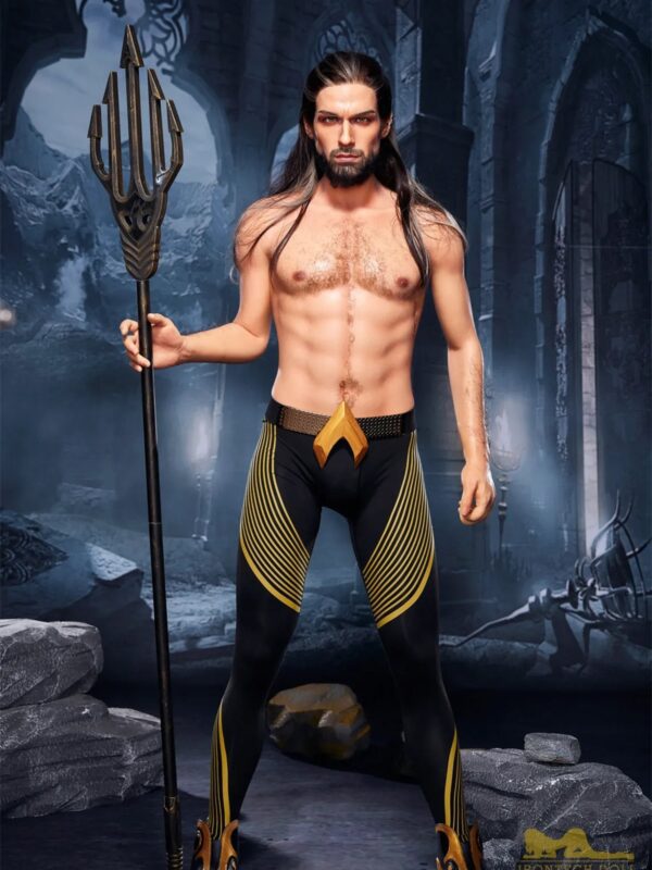 F4576-170cm/5ft7-38kg Tanned Silicone Most Realistic Femboy Adult Male Sex Doll-Irontech Doll - Image 6