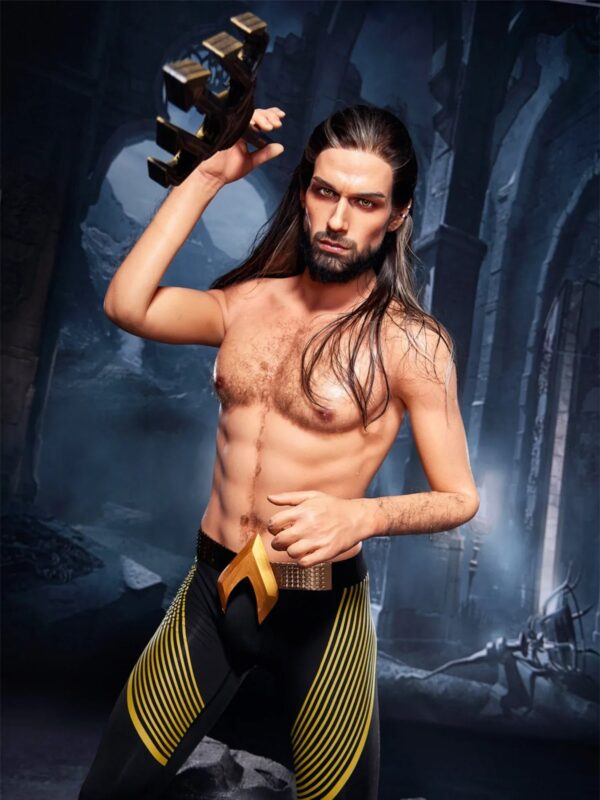 F4576-170cm/5ft7-38kg Tanned Silicone Most Realistic Femboy Adult Male Sex Doll-Irontech Doll - Image 4