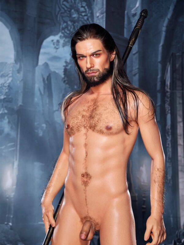 F4576-170cm/5ft7-38kg Tanned Silicone Most Realistic Femboy Adult Male Sex Doll-Irontech Doll - Image 12